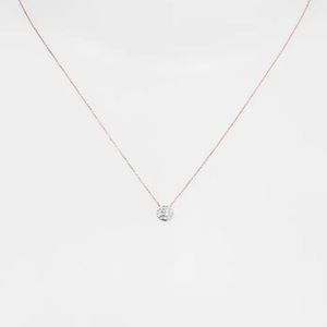 Dana Rebecca Lauren Joy Mini Diamond Disc Neckalce